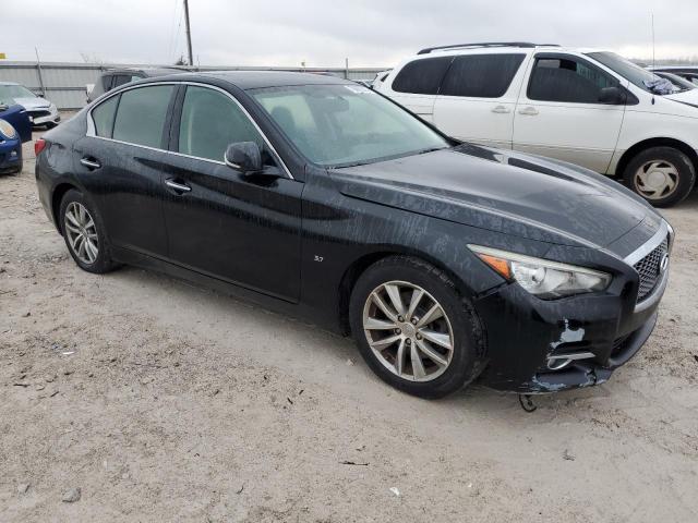 JN1BV7AP2FM347610 - 2015 INFINITI Q50 BASE BLACK photo 4