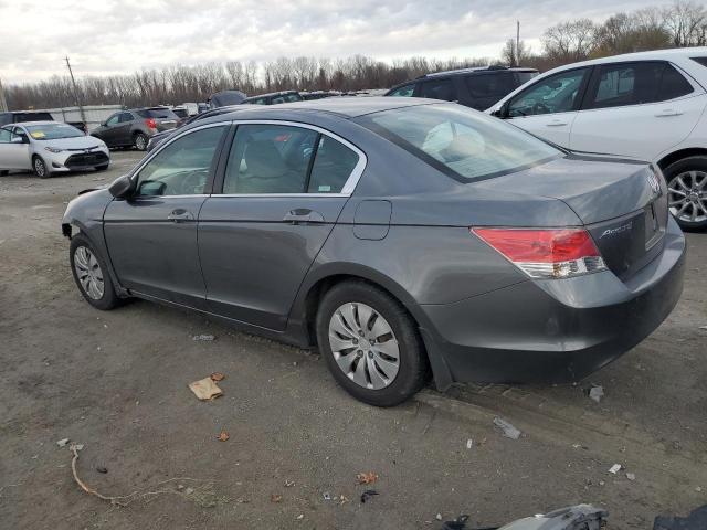 1HGCP263X9A054016 - 2009 HONDA ACCORD LX CHARCOAL photo 2