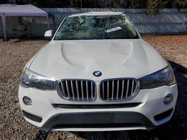 5UXWX9C54H0T06503 - 2017 BMW X3 XDRIVE28I WHITE photo 5