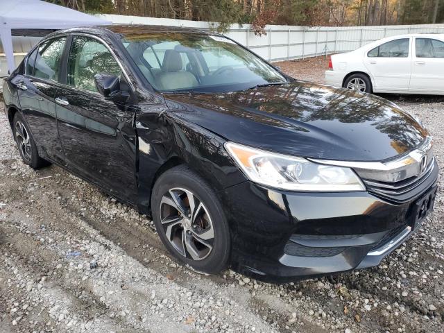 1HGCR2F38GA165476 - 2016 HONDA ACCORD LX BLACK photo 4