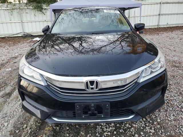 1HGCR2F38GA165476 - 2016 HONDA ACCORD LX BLACK photo 5