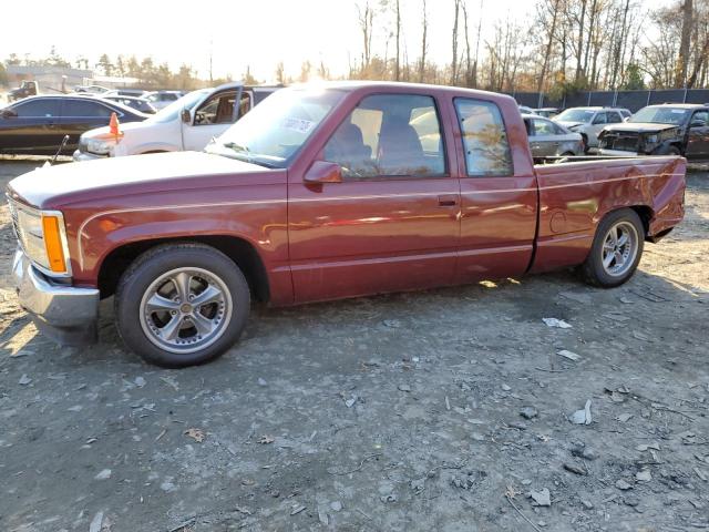 2GTEC19K6P1506258 - 1993 GMC SIERRA1500 C1500 RED photo 1