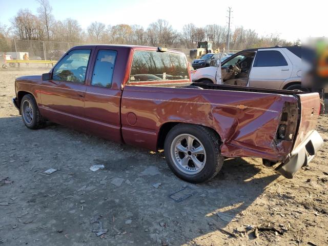 2GTEC19K6P1506258 - 1993 GMC SIERRA1500 C1500 RED photo 2