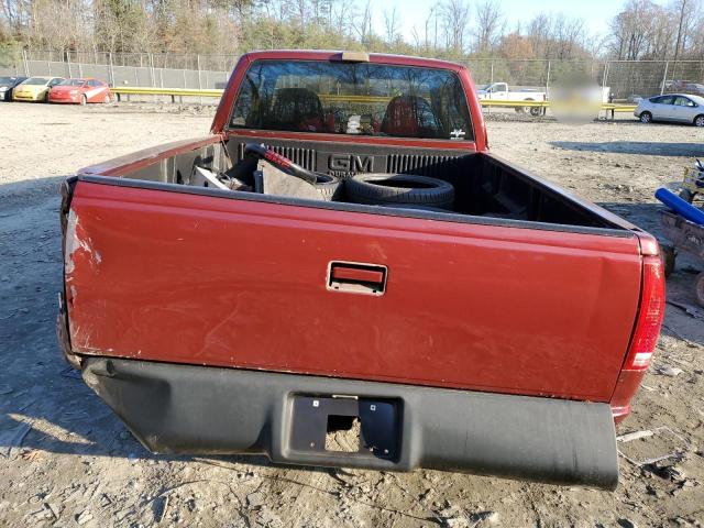 2GTEC19K6P1506258 - 1993 GMC SIERRA1500 C1500 RED photo 6