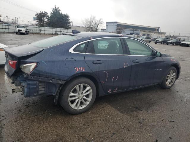 1G1ZE5ST8GF275032 - 2016 CHEVROLET MALIBU LT BLUE photo 3