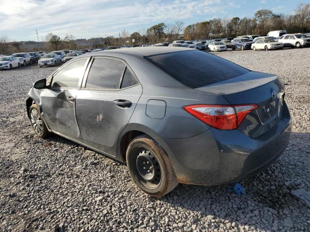 5YFBURHE3GP532568 - 2016 TOYOTA COROLLA L CHARCOAL photo 2