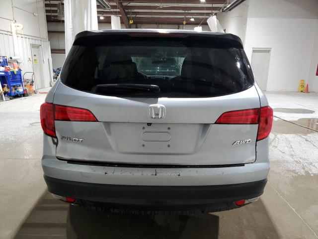 5FNYF6H11JB072622 - 2018 HONDA PILOT LX SILVER photo 6