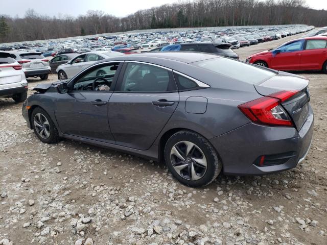 2HGFC2F62KH591425 - 2019 HONDA CIVIC LX GRAY photo 2