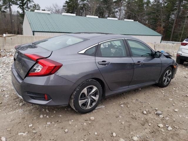 2HGFC2F62KH591425 - 2019 HONDA CIVIC LX GRAY photo 3