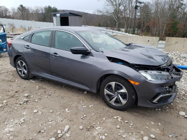 2HGFC2F62KH591425 - 2019 HONDA CIVIC LX GRAY photo 4