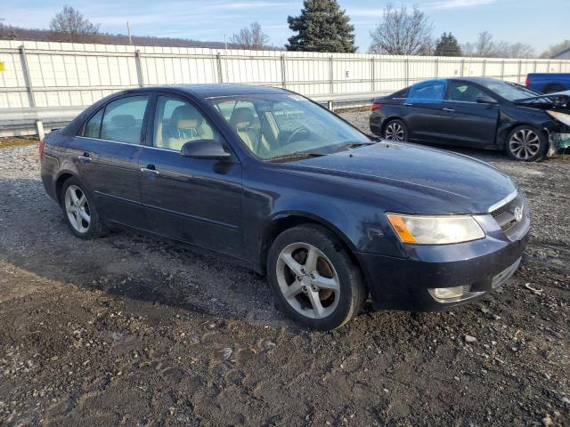 5NPEU46F36H152069 - 2006 HYUNDAI SONATA GLS BLUE photo 4