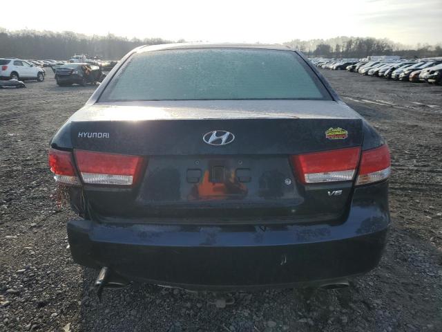 5NPEU46F36H152069 - 2006 HYUNDAI SONATA GLS BLUE photo 6