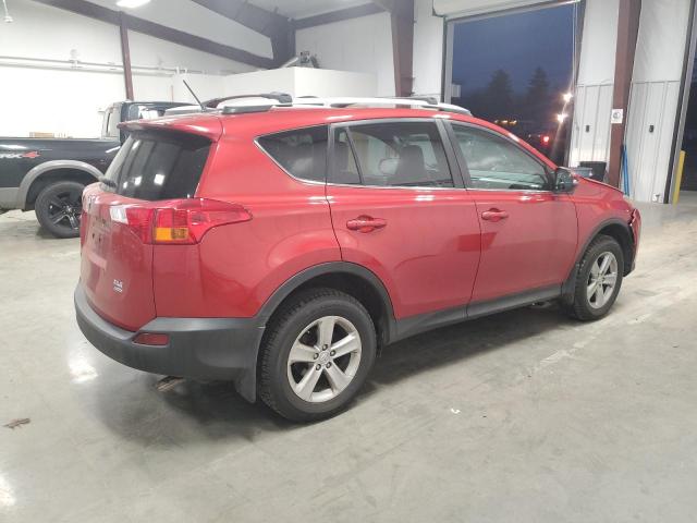 2T3RFREV2EW175982 - 2014 TOYOTA RAV4 XLE RED photo 3