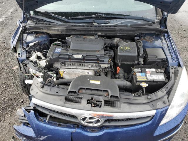 KMHDC8AE0CU142052 - 2012 HYUNDAI ELANTRA TO GLS BLUE photo 11