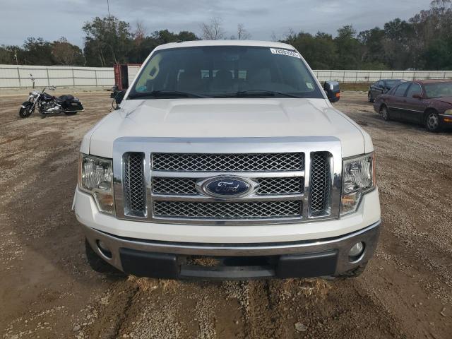 1FTFW1EF6CFC69309 - 2012 FORD F150 SUPERCREW WHITE photo 5