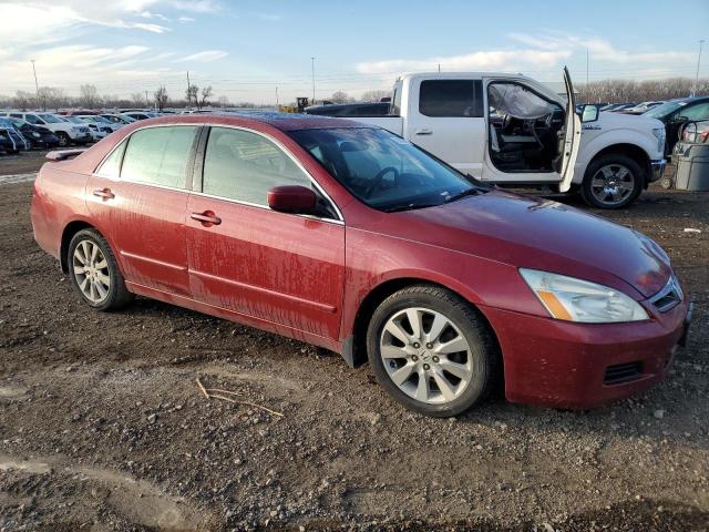 1HGCM66547A080996 - 2007 HONDA ACCORD EX RED photo 4