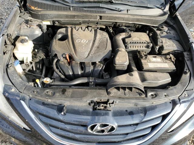 5NPEB4AC3DH772680 - 2013 HYUNDAI SONATA GLS BLACK photo 11