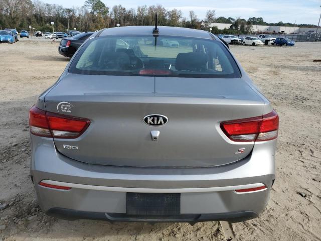 3KPA24AD7ME430872 - 2021 KIA RIO LX GRAY photo 6