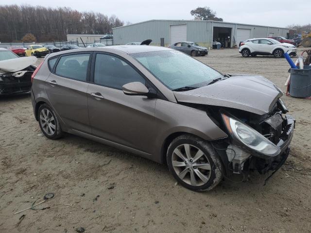 KMHCU5AE9DU130832 - 2013 HYUNDAI ACCENT GLS TAN photo 4