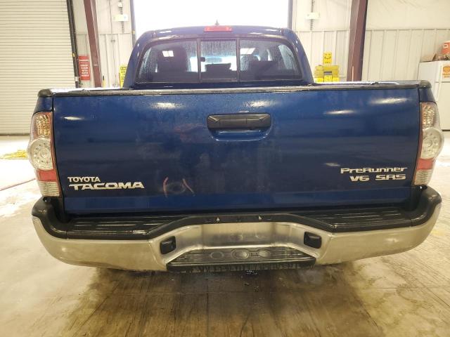 5TFJU4GN1FX070897 - 2015 TOYOTA TACOMA DOUBLE CAB PRERUNNER BLUE photo 6