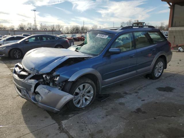 4S4BP62C787348892 - 2008 SUBARU OUTBACK 2.5I LIMITED BLUE photo 1