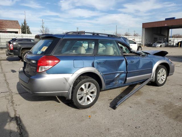 4S4BP62C787348892 - 2008 SUBARU OUTBACK 2.5I LIMITED BLUE photo 3