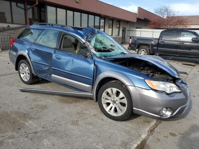 4S4BP62C787348892 - 2008 SUBARU OUTBACK 2.5I LIMITED BLUE photo 4