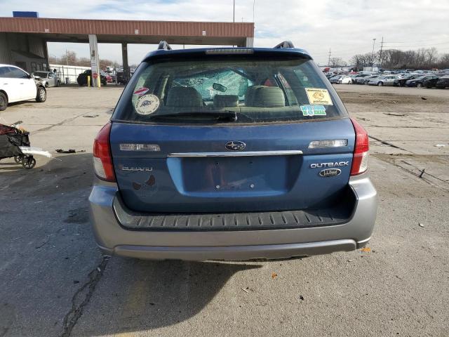 4S4BP62C787348892 - 2008 SUBARU OUTBACK 2.5I LIMITED BLUE photo 6