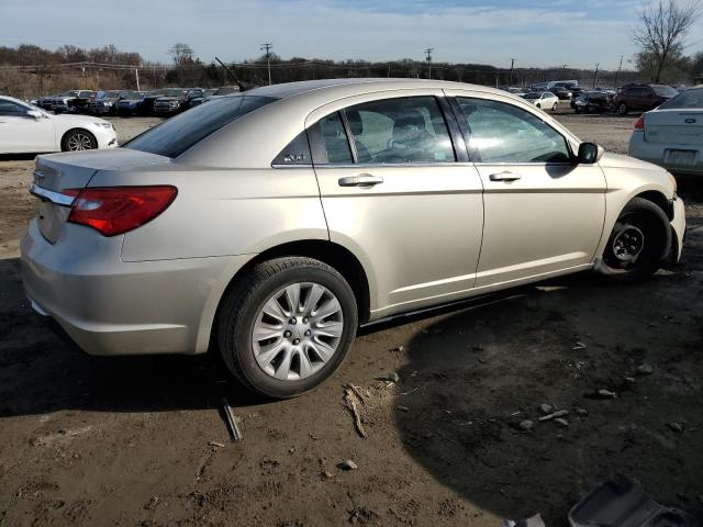 1C3CCBAB4EN145282 - 2014 CHRYSLER 200 LX BEIGE photo 3