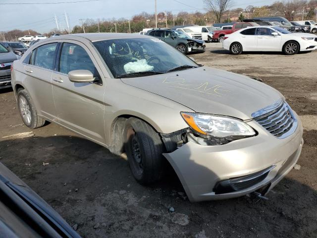 1C3CCBAB4EN145282 - 2014 CHRYSLER 200 LX BEIGE photo 4