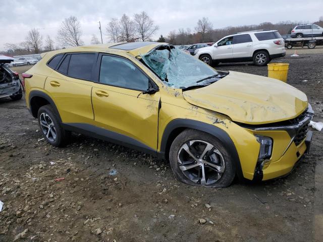 KL77LGE25RC027048 - 2024 CHEVROLET TRAX 1RS YELLOW photo 4