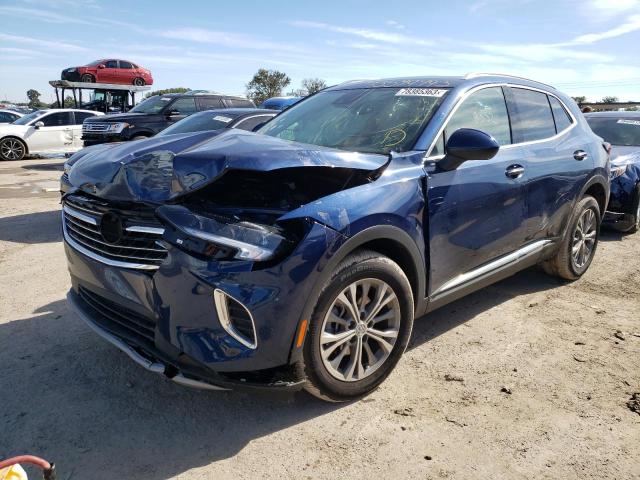 LRBAZLR4XPD055042 - 2023 BUICK ENVISION PREFERRED BLUE photo 1