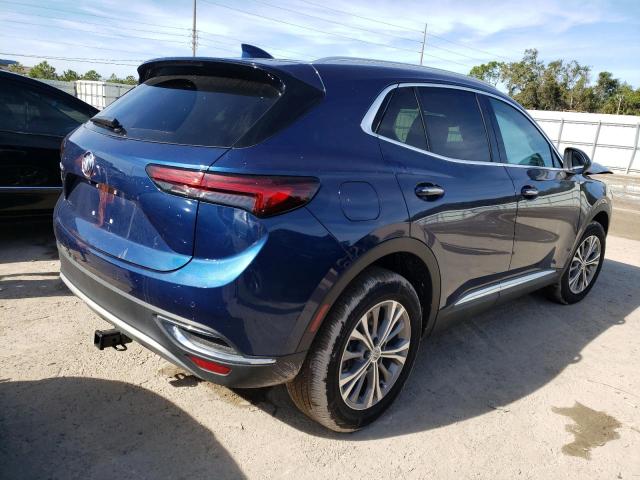 LRBAZLR4XPD055042 - 2023 BUICK ENVISION PREFERRED BLUE photo 3