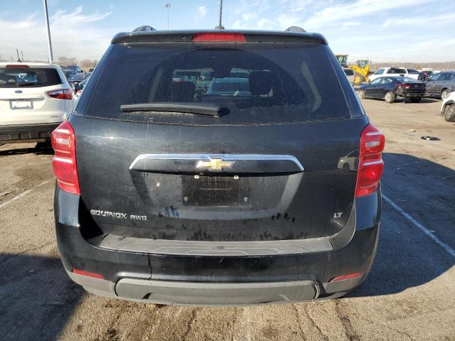 2GNFLFEK2H6150927 - 2017 CHEVROLET EQUINOX LT BLACK photo 6