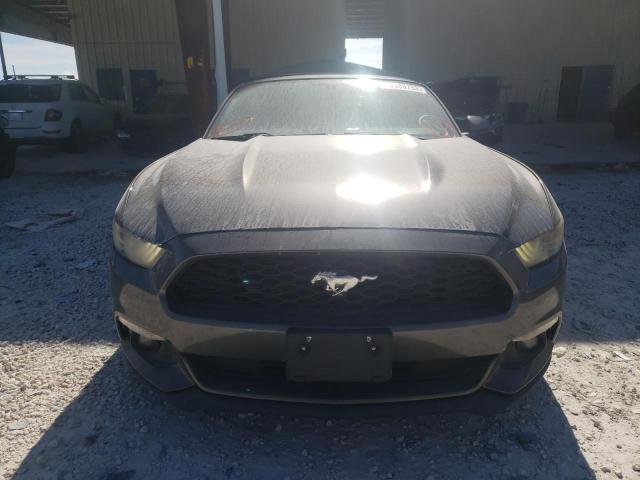 1FATP8EM1F5352427 - 2015 FORD MUSTANG GRAY photo 5