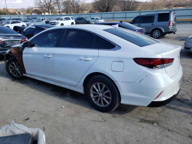 5NPE24AFXJH609658 - 2018 HYUNDAI SONATA SE WHITE photo 2