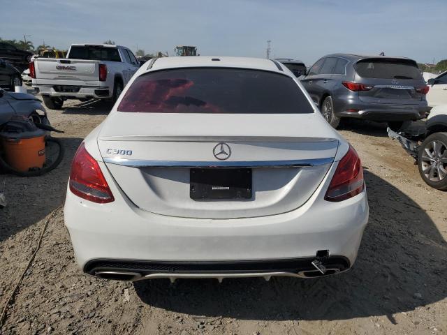 55SWF4JB3JU260507 - 2018 MERCEDES-BENZ C 300 WHITE photo 6