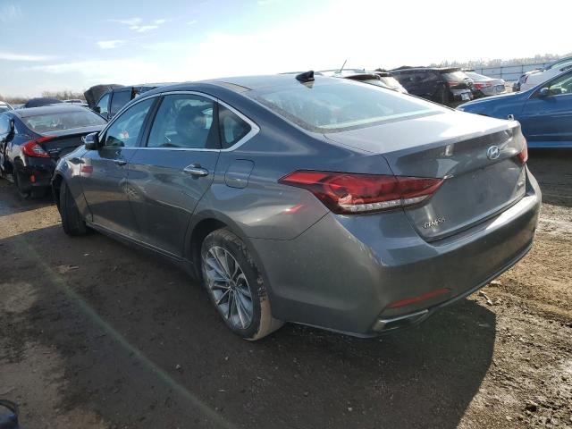 KMHGN4JE0GU121806 - 2016 HYUNDAI GENESIS 3.8L GRAY photo 2