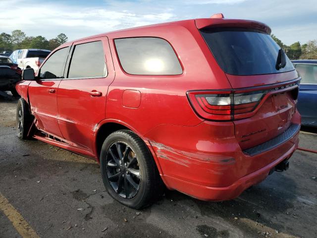 1C4SDJCT9HC660119 - 2017 DODGE DURANGO R/T RED photo 2