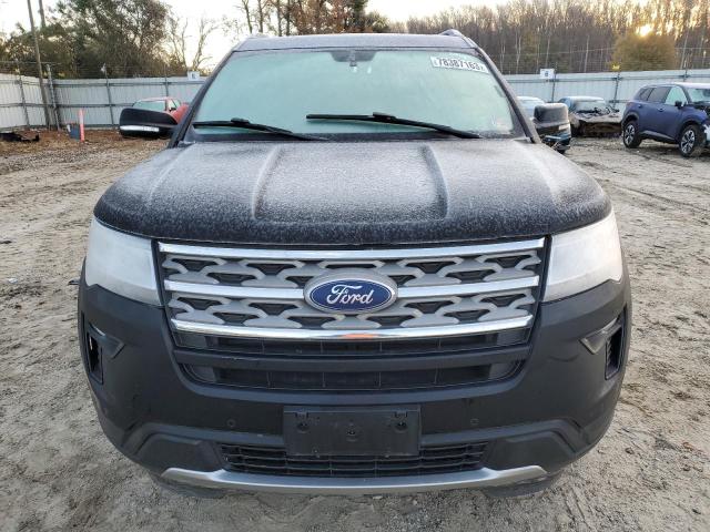 1FM5K8D82JGB83808 - 2018 FORD EXPLORER XLT BLACK photo 5