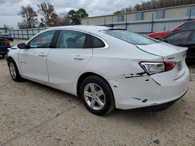 1G1ZB5ST3LF136932 - 2020 CHEVROLET MALIBU LS WHITE photo 2