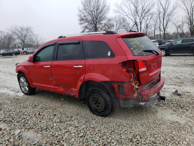 3C4PDCDG6DT537671 - 2013 DODGE JOURNEY CREW RED photo 2