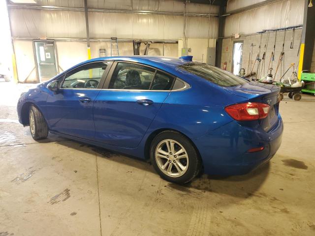 1G1BE5SM2G7258683 - 2016 CHEVROLET CRUZE LT BLUE photo 2