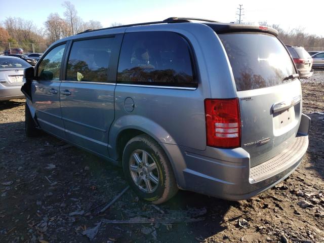 2A8HR54P48R805815 - 2008 CHRYSLER TOWN & COU TOURING 蓝色 照片 2