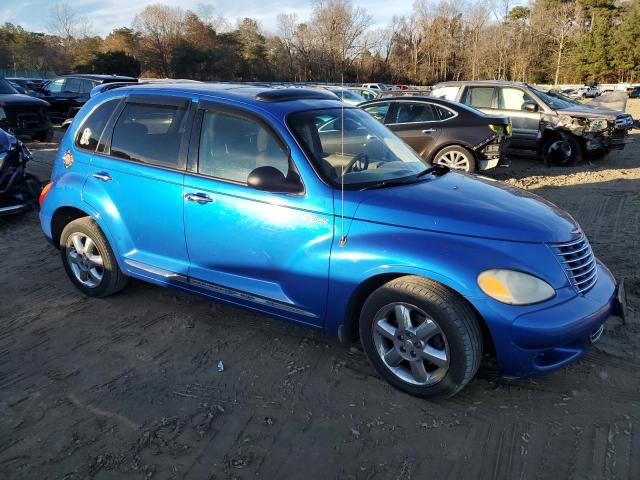 3C4FY58844T244351 - 2004 CHRYSLER PT CRUISER TOURING BLUE photo 4