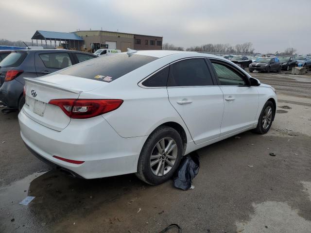 5NPE24AF6FH234746 - 2015 HYUNDAI SONATA SE WHITE photo 3