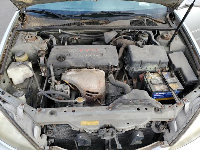 4T1BE32KX2U020533 - 2002 TOYOTA CAMRY LE SILVER photo 11