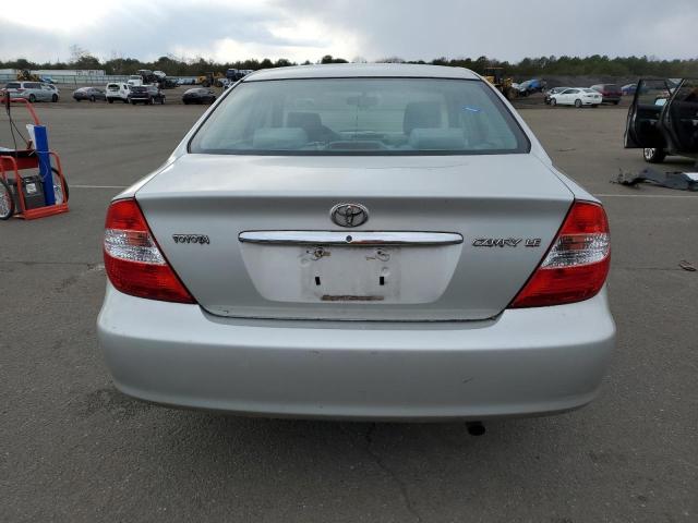 4T1BE32KX2U020533 - 2002 TOYOTA CAMRY LE SILVER photo 6