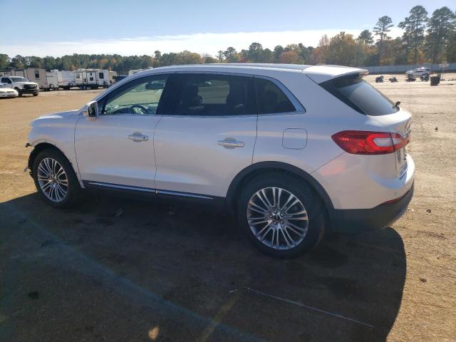 2LMPJ6LR2JBL30831 - 2018 LINCOLN MKX RESERVE WHITE photo 2