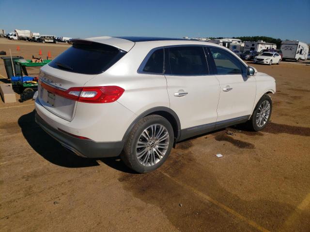 2LMPJ6LR2JBL30831 - 2018 LINCOLN MKX RESERVE أبيض صورة 3